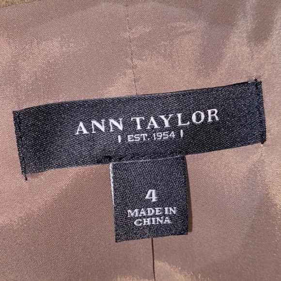 Ann Taylor jacket wool blend size 4 - Picture 4 of 8